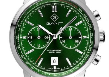GANT Bergamo - G196003, Silver case with Stainless Steel Bracelet - Gant - 