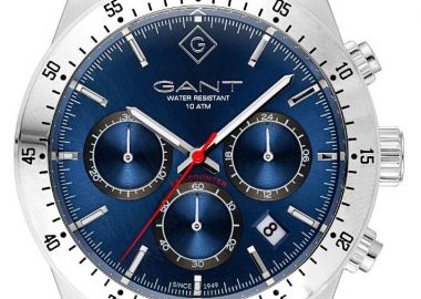 GANT Greenfield Chronograph - G202003, Silver case with Stainless Steel Bracelet - Gant - 