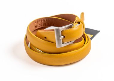 Gant Γυναικεία Δερμάτινη Ζώνη 491563 Μουσταρδί - Gant - 