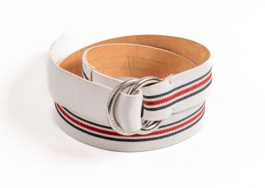 Gant Γυναικεία Δερμάτινη Ζώνη 494045 Λευκό - Gant - 