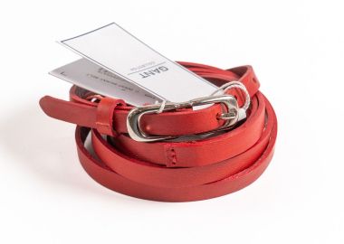Gant Γυναικεία Δερμάτινη Ζώνη 494329 Κόκκινο - Gant - 