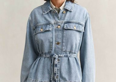 Gant γυναικείο denim jacket Relaxed Fit - 4700408 Denim Blue Ανοιχτό - GANT - 