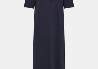 Gant γυναικείο midi φόρεμα πόλο Regular Fit - 4201433 Μπλε Σκούρο - GANT - 