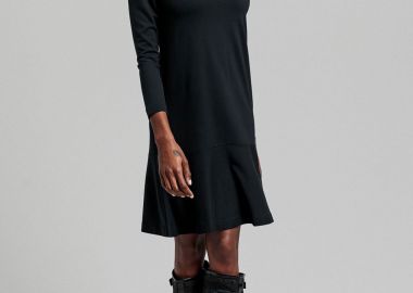 Gant γυναικείο mini φόρεμα flared μονόχρωμο 