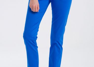 Gant γυναικείο παντελόνι chino cropped - 4150077 Μπλε Ηλεκτρίκ - GANT - 