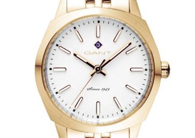 GANT Lauderdale Ladies - G198003, Gold case with Stainless Steel Bracelet - Gant - 