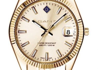 GANT Sussex Mini - G181014, Gold case with Stainless Steel Bracelet - Gant - 