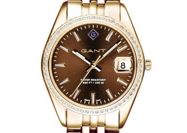 GANT Sussex Mini Bijou - G181103, Gold case with Stainless Steel Bracelet - Gant - 