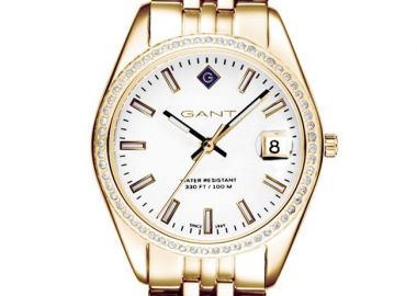 GANT Sussex Mini Bijou - G181113, Gold case with Stainless Steel Bracelet - Gant - 