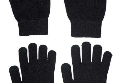 Γάντια Only Onlmagic Knit 2-Pack 15266400-Black Γυναικείο - Only - 