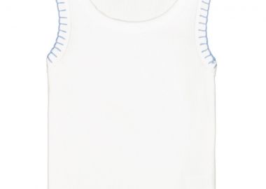 GARCIA Αμάνικες Μπλούζες O262411_girls singlet - WHITE-O262411-WHITE - GARCIA - 