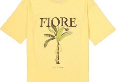 Garcia Γυναικείο Graphic T-Shirt Fiore - Κίτρινο-Q260005-UNKNOWN - GARCIA - 