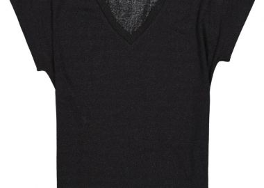 GARCIA Z0016 Γυναικείο T-Shirt - Μαύρο -Z0016-BLACK - GARCIA - 