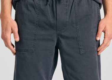 Garment dyed chino βερμούδα - FUNKY BUDDHA - 