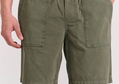 Garment dyed chino βερμούδα - FUNKY BUDDHA - 