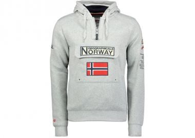 Geographical Norway 34 Gymclass sweatshirt 100 M WU4184HGN BGrey - Geographical Norway - 