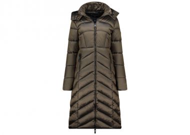 Geographical Norway Blanche Long Kaki DB Lady 0116 Kaki Women's Jacket WZ5491FGNKaki - Geographical Norway - 