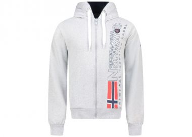 Geographical Norway Fogora DB 100 M sweatshirt WZ3066HGNBlended Gray - Geographical Norway - 