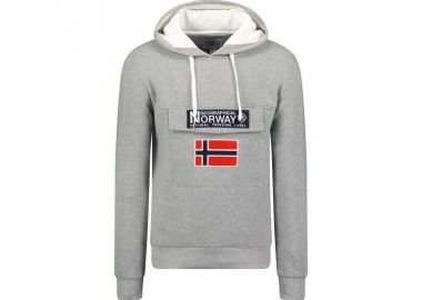 Geographical Norway Gadrien DB 054 M sweatshirt WW6114HGNBlended Gray White - Geographical Norway - 