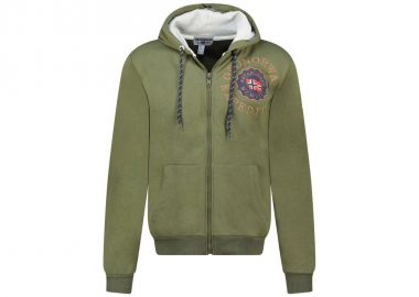 Geographical Norway Geganto DB 100 M sweatshirt WZ3028HGNKaki - Geographical Norway - 