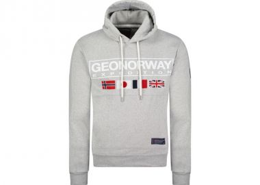 Geographical Norway Great Blended DB 317 M sweatshirt WY8612HGNBlended Gray - Geographical Norway - 