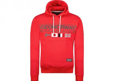 Geographical Norway Great DB 317 M sweatshirt WY8613HGNRed - Geographical Norway - 