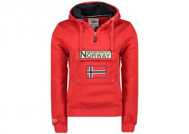 Geographical Norway Gymclass DB 054 M WW2485HGNRed sweatshirt - Geographical Norway - 