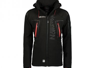 Geographical Norway Techno Softshell jacket M WY2672HGNBLACK - Geographical Norway - 