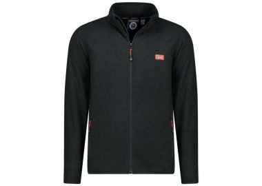 Geographical Norway Ulysse FZ DB 224 M sweatshirt WY6430HGNBlack - Geographical Norway - 