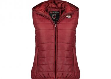 Geographical Norway Vatika Hood EO 233 Jr vest WW2008EGNOBurgundy - Geographical Norway - 
