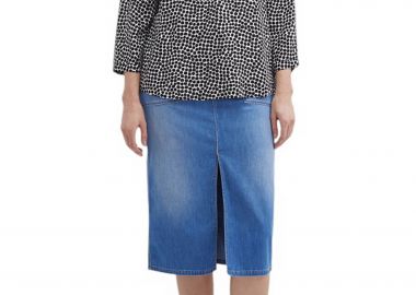 Gerry Weber γυναικεία midi φούστα - 510107-66833 Μπλε - GERRY WEBER - 
