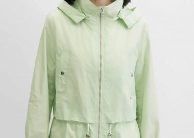 Gerry Weber γυναικείο αντιανεμικό jacket με αποσπώμενη κουκούλα - N60288218040 Πράσινο Μέντας - GERRY WEBER - 