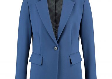 Gerry Weber γυναικείο σακάκι μονόχρωμο - 430043-31259 Μπλε Σκούρο - GERRY WEBER - 