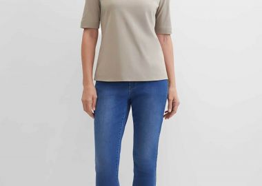 Gerry Weber γυναικείο τζιν παντελόνι Tapered Fit - N67038397038 Denim Blue - GERRY WEBER - 