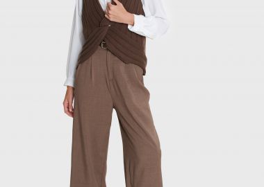 Γιλέκο αμάνικο πλεκτό - 5206634996589 -  - 