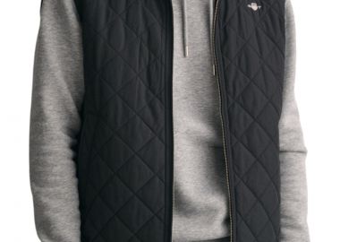 Γιλέκο Gant Quilted Windcheater 7006341-005-BLACK Ανδρικό - Gant - 