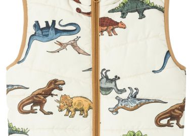 Γιλέκο Name It Nmmmylane Dino Play 13230215-Whitecap Gray Αγόρι - Name It - 