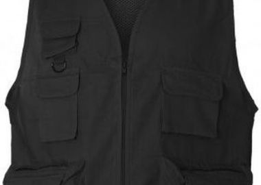 Γιλέκο ρεπόρτερ με δίχτυ επένδυση Rise About Basics 00108 Black -  - 