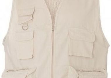 Γιλέκο ρεπόρτερ με δίχτυ επένδυση Rise About Basics 00108 Natural -  - 