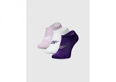 Girls' casual ankle socks SET OF 3 4F 4FJWMM00USOCF49692S - 4f - 