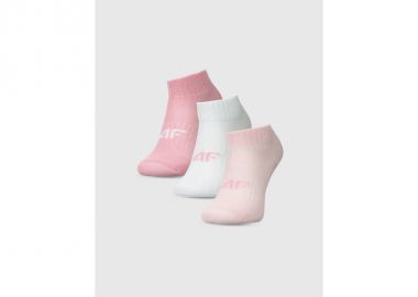 Girls' casual ankle socks SET OF 3 4F 4FJWMM00USOCF49796S - 4f - 