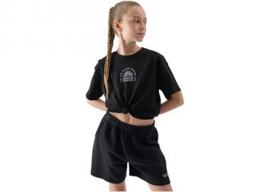 Girls' printed top 4F 4FJWSS25TTSHF187220S - 4f - 