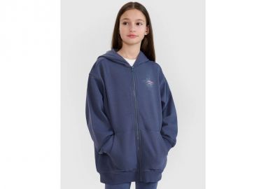 Girls' sweatshirt with a hood 4F 4FJWSS25TSWSF148222S - 4f - 