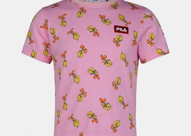GIRLS WB LOONEY TUNES LAAGE T-SHIRT ΡΟΖ - FILA - 