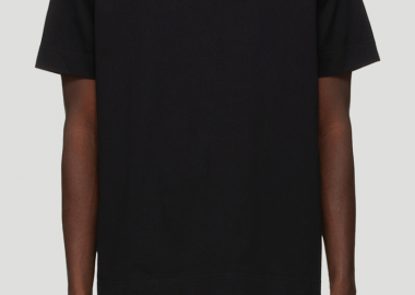 GIVENCHY Ανδρικό Μαύρο Chain Collar T-Shirt - GIVENCHY - 