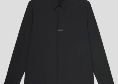 GIVENCHY Ανδρικό Μαύρο Shirt In 4G Jacquard - GIVENCHY - 
