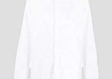 GIVENCHY Ανδρικό Shirt With Collar Details In White - GIVENCHY - 