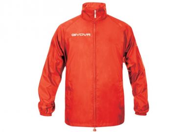 Givova Basico RJ001 Ανδρικό Μπουφάν Αδιάβροχο Κόκκινο - Givova - 