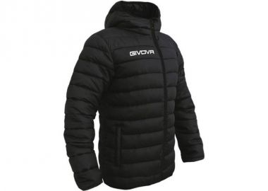 Givova Giubbotto Olanda Ανδρικό Χειμωνιάτικο Μπουφάν Puffer Μαύρο G013-0010 - Givova - 