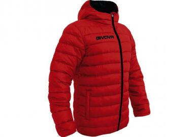 Givova Olanda Ανδρικό Χειμωνιάτικο Μπουφάν Puffer Κόκκινο G013-1204 - Givova - 